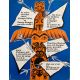 LE SORCIER DU RIO GRANDE Synopsis 4p - 24x30 cm. - 1953 - Charlton Heston, Charles Marquis Warren