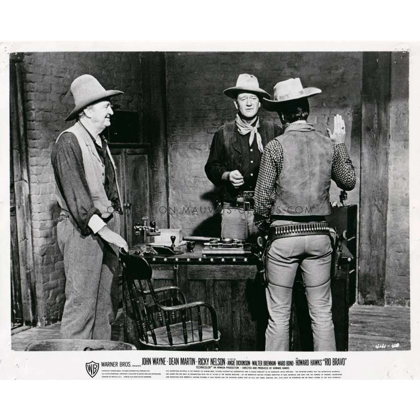 RIO BRAVO Movie Still N40 - 8x10 in. - 1959 - Howard Hawks, John Wayne, Dean Martin