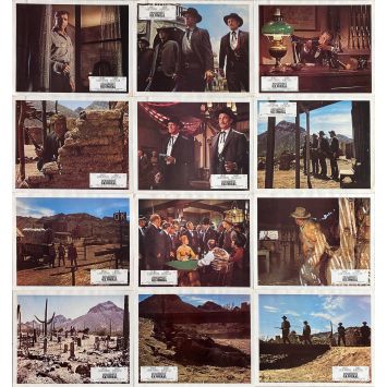REGLEMENTS DE COMPTES A OK CORRAL Photos de film x12 - 21x30 cm. - 1957/R1970 - Burt Lancaster, John Sturges