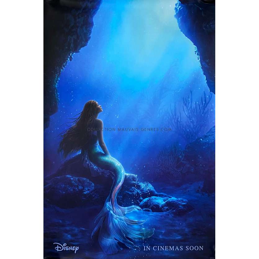 THE LITTLE MERMAID Movie Poster Adv. Intl. DS - 27x40 in. - 2023 - Rob Marshall, Halle Bailey