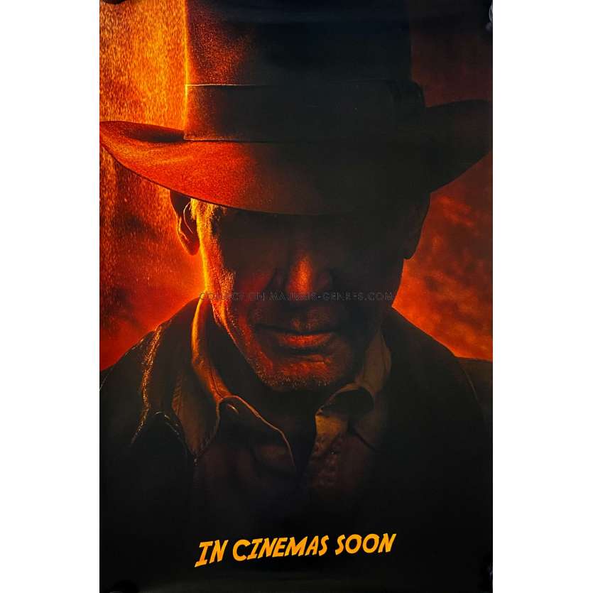 INDIANA JONES AND THE DIAL OF DESTINY Movie Poster Adv. Intl. DS - 27x40 in. - 2023 - James Mangold, Harrison Ford