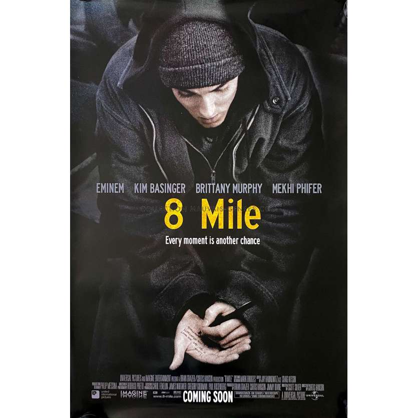 8 MILE Movie Poster Intl. DS - 27x40 in. - 2002 - Curtis Hanson, Eminem
