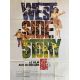 WEST SIDE STORY Affiche de film Ressortie - 120x160 cm. - 1961/R1970 - Natalie Wood, Robert Wise - Danse