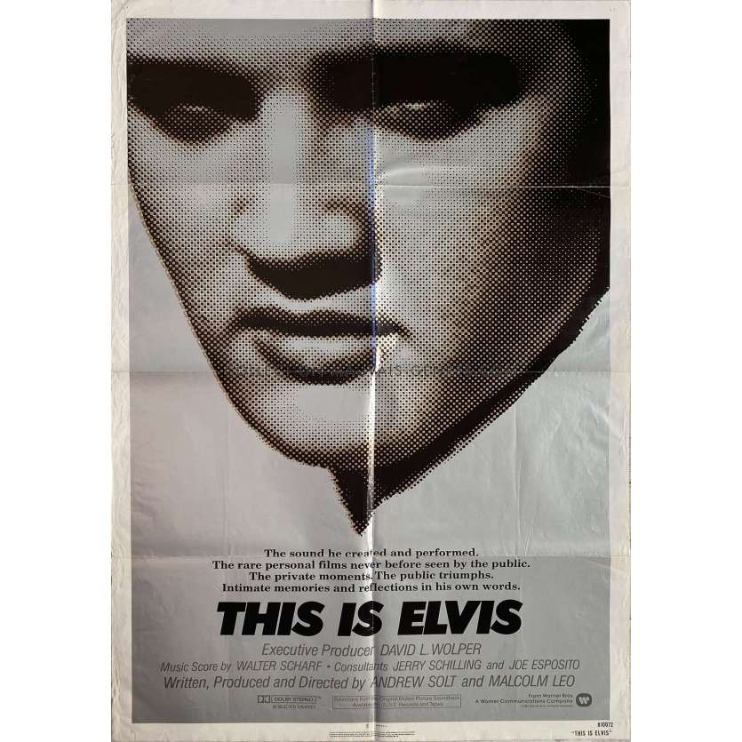 THIS IS ELVIS Affiche de film- 69x104 cm. - 1981 - Elvis Presley, Malcolm Leo - Rock