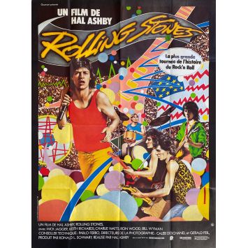 ROLLING STONES Affiche de film- 120x160 cm. - 1982 - Mick Jagger, Keith Richards, Hal Ashby - Rock