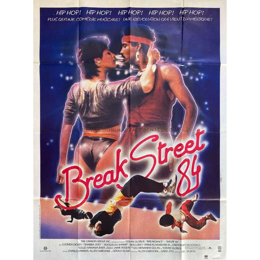 BREAKIN Movie Poster- 47x63 in. - 1984 - Joel Silberg, Lucinda Dickey - Hip-Hop, Dance