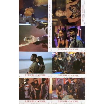 GET RICH OR DIE TRYIN' Lobby Cards x8 - 9x12 in. - 2005 - Jim Sheridan, 50 Cent - Rap