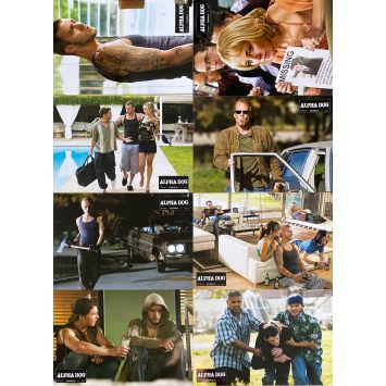 ALPHA DOG Lobby Cards x8 - 9x12 in. - 2006 - Nick Cassavetes, Justin Timberlake -