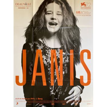 JANIS: LITTLE GIRL BLUE Movie Poster- 47x63 in. - 2015 - Amy Berg, Janis Joplin - Rock