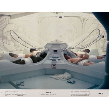 ALIEN Lobby Card N2 - 11x14 in. - 1979 - Ridley Scott, Sigourney Weaver -