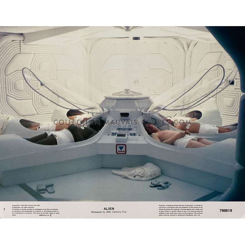 ALIEN Lobby Card N2 - 11x14 in. - 1979 - Ridley Scott, Sigourney Weaver -