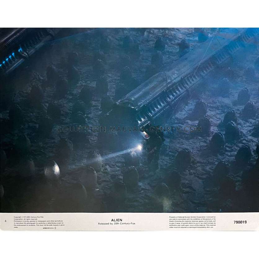 ALIEN Photo de film N6 - 28x36 cm. - 1979 - Sigourney Weaver, Ridley Scott -
