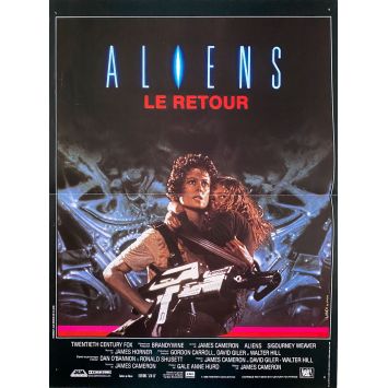 ALIENS Movie Poster- 15x21 in. - 1986 - James Cameron, Sigourney Weaver -