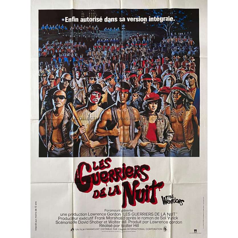 THE WARRIORS Movie Poster- 47x63 in. - 1979/R1980 - Walter Hill, Michael Beck -