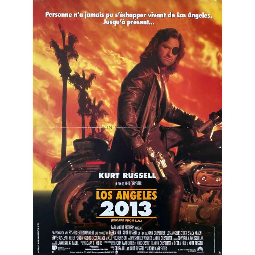 ESCAPE FROM L.A. Movie Poster- 15x21 in. - 1996 - John Carpenter, Kurt Russel -