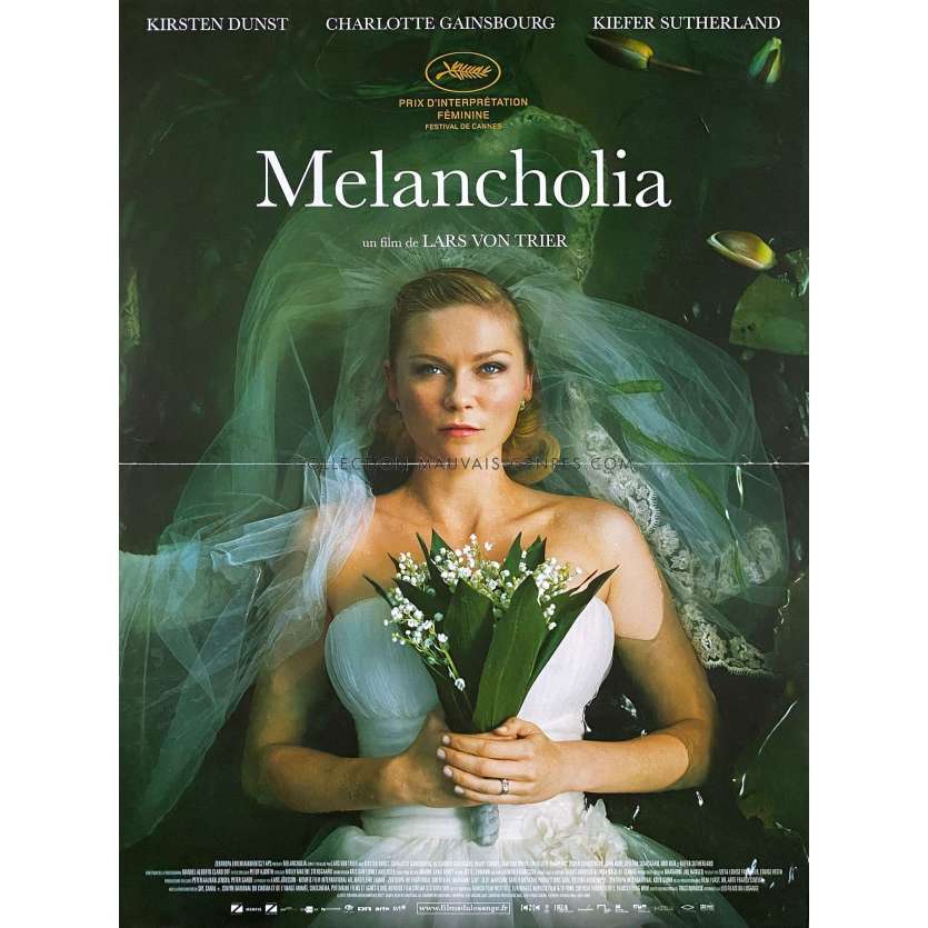 MELANCHOLIA Movie Poster- 15x21 in. - 2011 - Lars Von Trier, Kirsten Dunst -