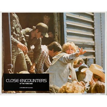 CLOSE ENCOUNTERS OF THE THIRD KIND Lobby Card N3 - 11x14 in. - 1977 - Steven Spielberg, Richard Dreyfuss -