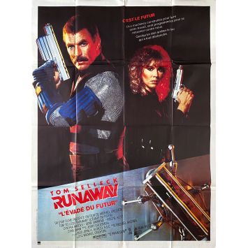 RUNAWAY Affiche de film- 120x160 cm. - 1984 - Tom Selleck, Michael Crichton -