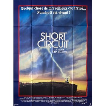 SHORT CIRCUIT Movie Poster- 47x63 in. - 1986 - John Badham, Steve Guttenberg -