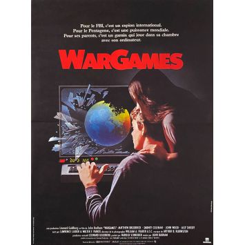 WAR GAMES Affiche de film- 40x54 cm. - 1983 - Matthew Broderick, John Badham -