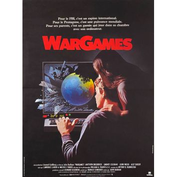 WAR GAMES Movie Poster- 15x21 in. - 1983 - John Badham, Matthew Broderick -