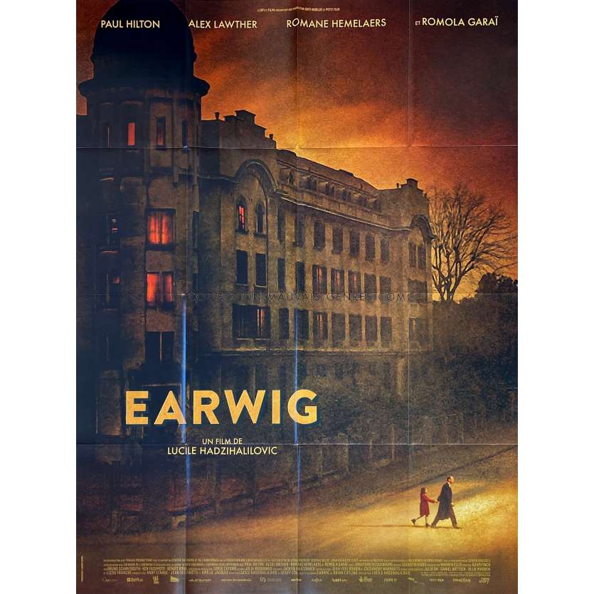 EARWIG Movie Poster- 47x63 in. - 2021 - Lucile Hadzihalilovic, Paul Hilton -