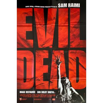 EVIL DEAD Affiche de film- 120x160 cm. - 1981/1990 - Bruce Campbell, Sam Raimi -