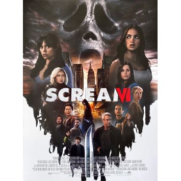 SCREAM VI Movie Poster- 15x21 in. - 2023 - Matt Bettinelli-Olpin, Courteney Cox -