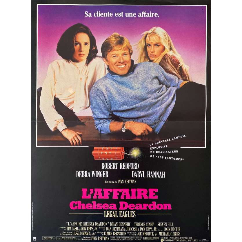 L'AFFAIRE CHELSEA DEARDON Affiche de film- 40x54 cm. - 1982 - Robert Redford, Ivan Reitman -