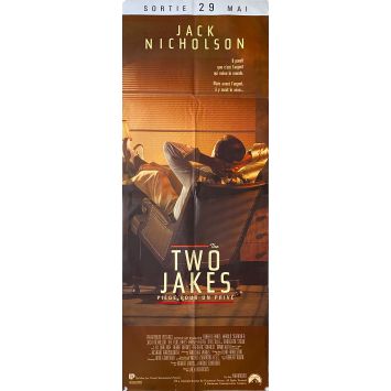 THE TWO JAKES Movie Poster- 23x63 in. - 1990 - Jack Nicholson, Hervey Keitel -