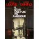 IL ETAIT UNE FOIS EN AMERIQUE Affiche de film- 120x160 cm. - 1984 - Robert de Niro, Sergio Leone -
