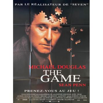 THE GAME Movie Poster- 47x63 in. - 1997 - David Fincher, Michael Douglas -