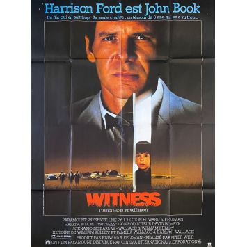 WITNESS Movie Poster- 47x63 in. - 1985 - Peter Weir, Harrison Ford -