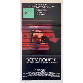 BODY DOUBLE Affiche de film- 33x78 cm. - 1984 - Melanie Griffith, Brian de Palma - BODY DOUBLE Affiche de film- 33x78 cm. - 1984 - Melanie Griffith, Brian de Palma -