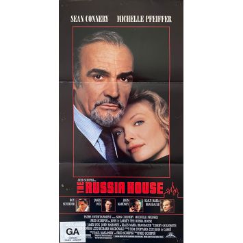 LA MAISON RUSSIE Affiche de film- 33x78 cm. - 1990 - Michelle Pfeiffer, Sean Connery -