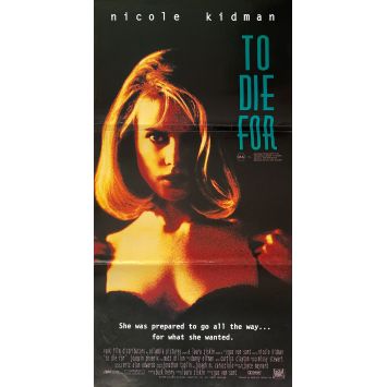 PRETE A TOUT Affiche de film- 33x78 cm. - 1995 - Nicole Kidman, Gus Van Sant -