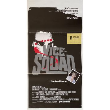 VICE SQUAD Affiche de film- 33x78 cm. - 1982 - Season Hubley, Gary Sherman -