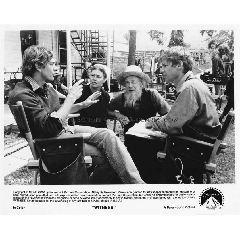 WITNESS Movie Still W-93-11 - 8x10 in. - 1985 - Peter Weir, Harrison Ford -