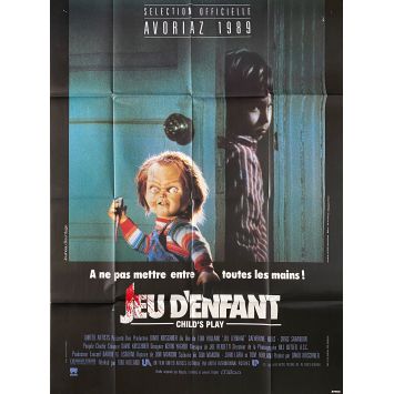 CHUCKY JEU D'ENFANT Affiche de film- 120x160 cm. - 1988 - Catherine Hicks, Tom Holland -