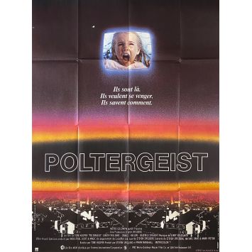 POLTERGEIST Affiche de film- 120x160 cm. - 1982 - Heather o'rourke, Steven Spielberg -