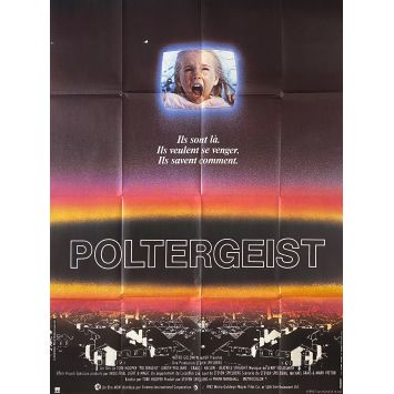 POLTERGEIST Movie Poster- 47x63 in. - 1982 - Steven Spielberg, Heather o'rourke -