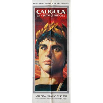 CALIGULA LA VERITABLE HISTOIRE Affiche de film- 60x160 cm. - 1983 - Laura Gemser, Joe D'Amato -