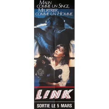 LINK Movie Poster- 23x63 in. - 1986 - Richard Franklin, Terence Stamp -