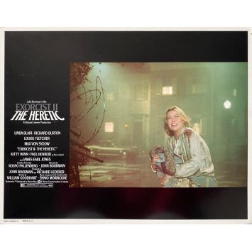 EXORCIST II THE HERETIC Lobby Card N5 - 11x14 in. - 1977 - John Boorman, Richard Burton -