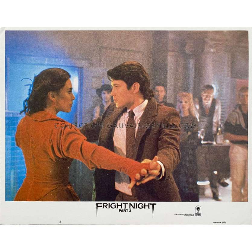 FRIGHT NIGHT PART II Lobby Card N5 - 11x14 in. - 1988 - Tommy Lee Wallace, Roddy McDowall -