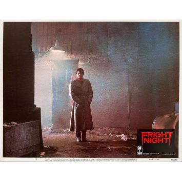 FRIGHT NIGHT Lobby Card N7 - 11x14 in. - 1985 - Tom Holland, Chris Sarandon -