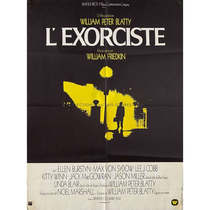 L'EXORCISTE Affiche de film- 60x80 cm. - 1974 - Max Von Sidow, William Friedkin -