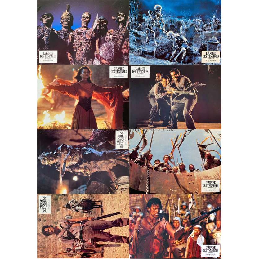 ARMY OF DARKNESS Lobby Cards '92 Sam Raimi Bruce Campbell