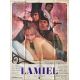 LAMIEL Movie Poster- 47x63 in. - 1967 - Jean Aurel, Anna Karina, Michel Bouquet - erotic