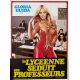 LA LYCEENNE SEDUIT LES PROFESSEURS Synopsis 2p - 24x30 cm. - 1979 - Gloria Guida, Mariano Laurenti - érotique